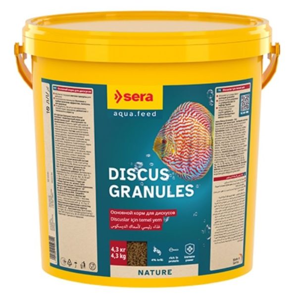Sera Discus Granules Nature 10 Lt(4,3 kg)