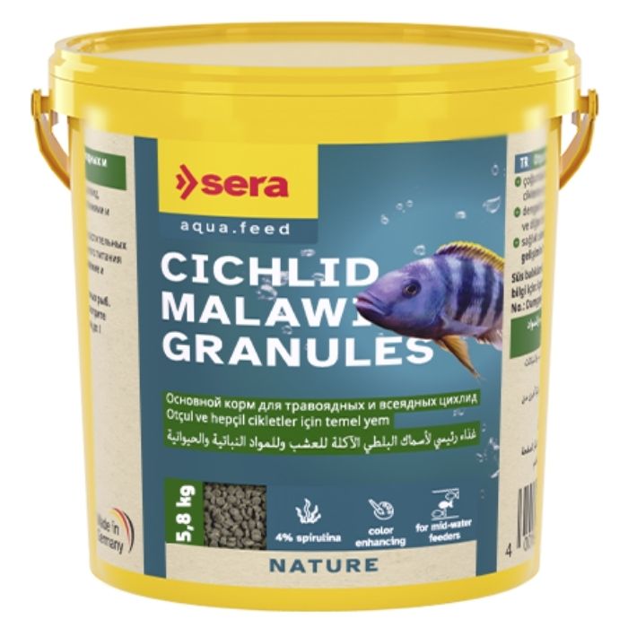 100-0398_c16a7574ea960f032c23e22f8fbc4570 Sera Granugreen Nature- 10 Lt (5,4 kg) - Görsel 1