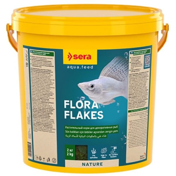 Sera Flora Flakes 10 Lt (2 kg)(5441)