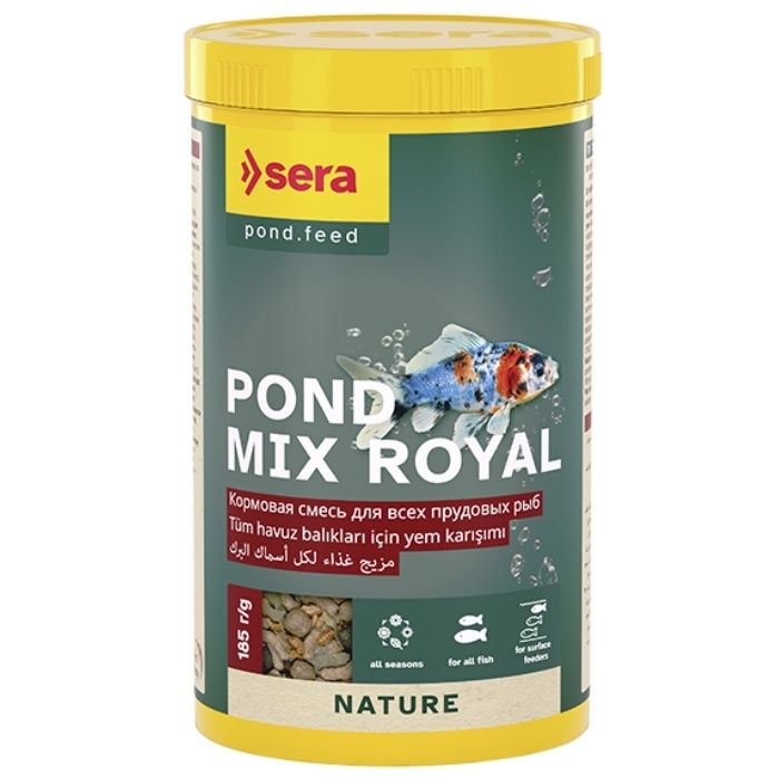 100-7100_bdfa37c4156f3ee0b4d024ed4c2ce84c Sera Pond Mix Royal Nature - 1000 ml - Görsel 1