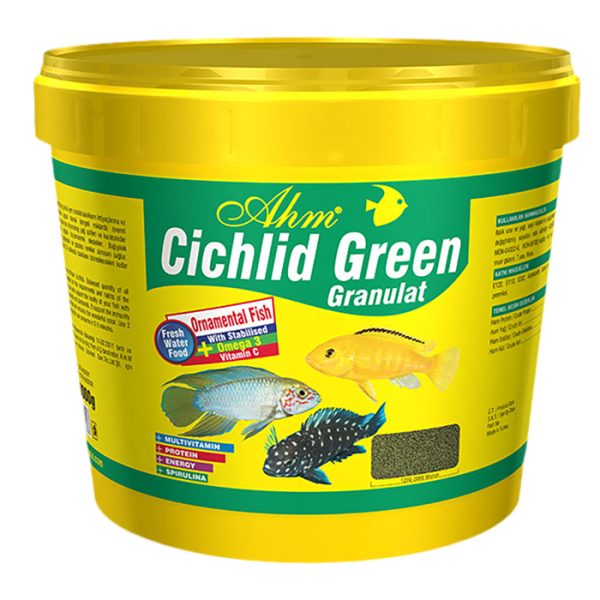 Ahm Cichlid Green Granulat 3kg Kova