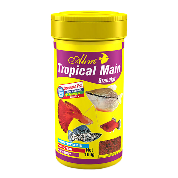 696-30786_4ff969c386954c3181450dba437a07ad Ahm Tropical Main Granulat 250 ml - Görsel 1
