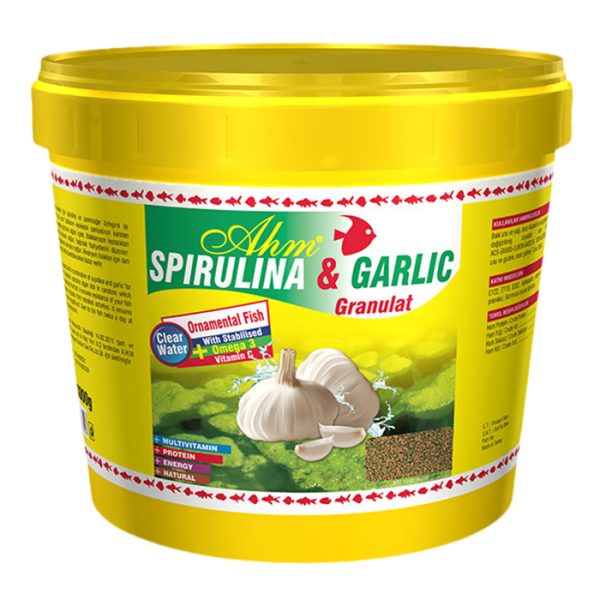 Ahm Spirulina Garlic Granulat 3kg Kova