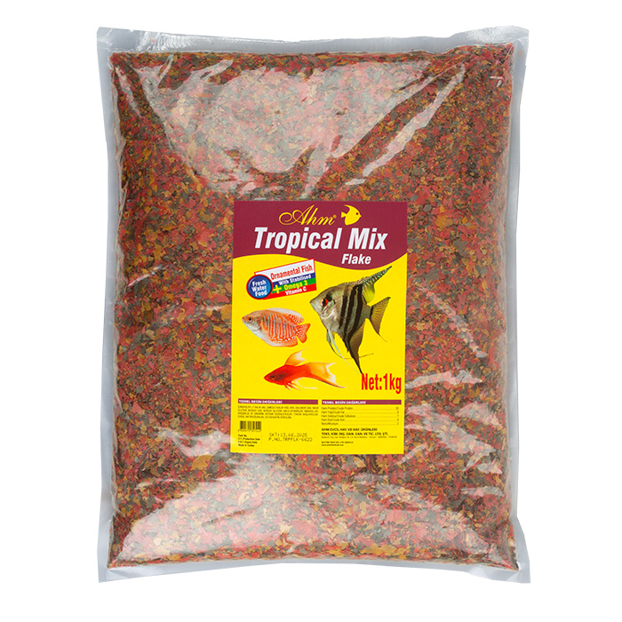696-35724_22b5f8033a3c7029fd3867fec64ae856 Ahm Tropical Mix Flake 1kg - Görsel 1