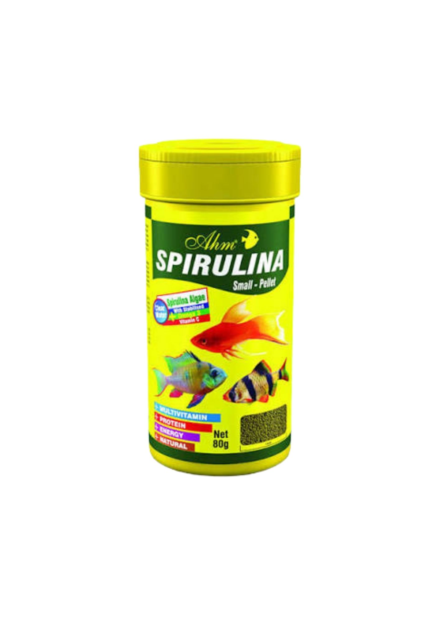 696-57110_2aee958feab9156f2696628c1e13a970 Ahm Spirulina Small Pellet 250 ml - Görsel 1