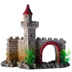 Tek Kuleli Kemerli Şato Dekor 11x7.2x10.5 cm
