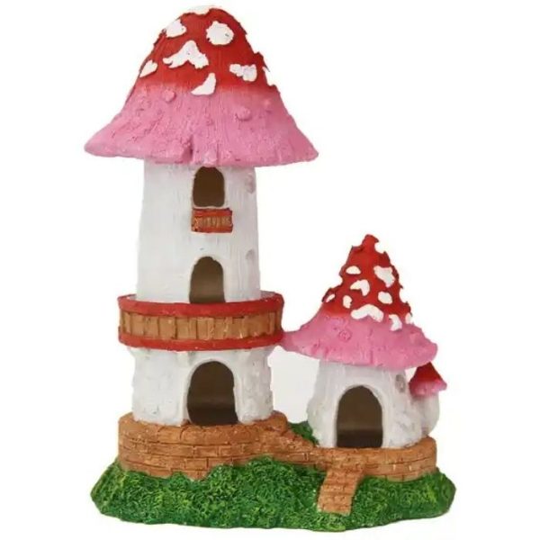 İkili Kule Dekor 13.5x8.5x18 cm