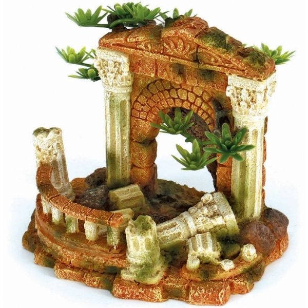 Yıkık Antik Yapı Dekor 13x9.5x11 cm