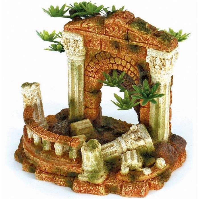 771-CH11883_ea6f14ca6fb827badddd1f255b101ddd Yıkık Antik Yapı Dekor 13x9.5x11 cm - Görsel 1