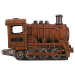 Turuncu Tren Lokomotif Dekor 12.7x5x7.8cm-B