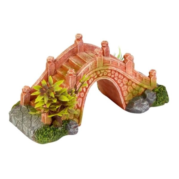 Tek Kemerli Yosunlu Köprü Dekor 15x7.7x7.2cm-A
