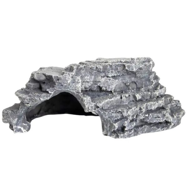 Doğal Taş Detay Yassı Yuva Dekor-B 20.2x12.3x8cm