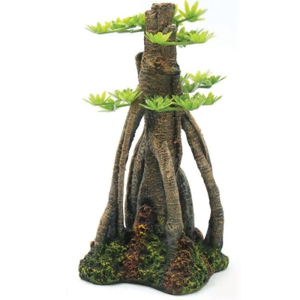 Geniş Tabanlı Yüksek Bonsai Dekor 11x10x19.2cm