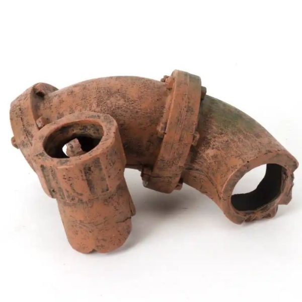 Dirsekli Boru Detay Dekor-A 15.5x10.5x7cm