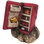 Açık Kapak Buzdolabı Dekor 9x8x10 cm