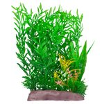 Plastik Bitki 28cm G-1155 Tekli