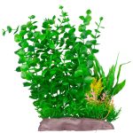 Plastik Bitki 28cm G-1157 Tekli