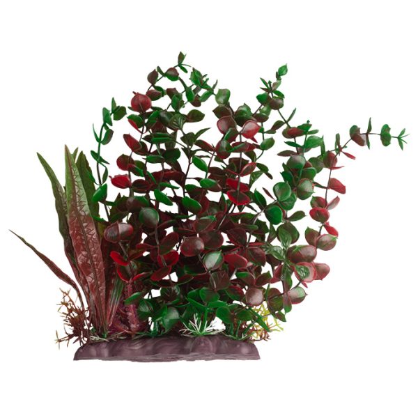 Plastik Bitki 28cm G-1158 Tekli