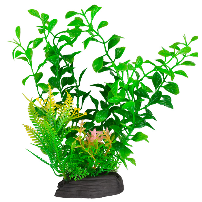 771-M880_4e5b9b9bfcaa6bf4ff6f5bdcb5d29293 Plastik Bitki 20cm M-880 Tekli - Görsel 1