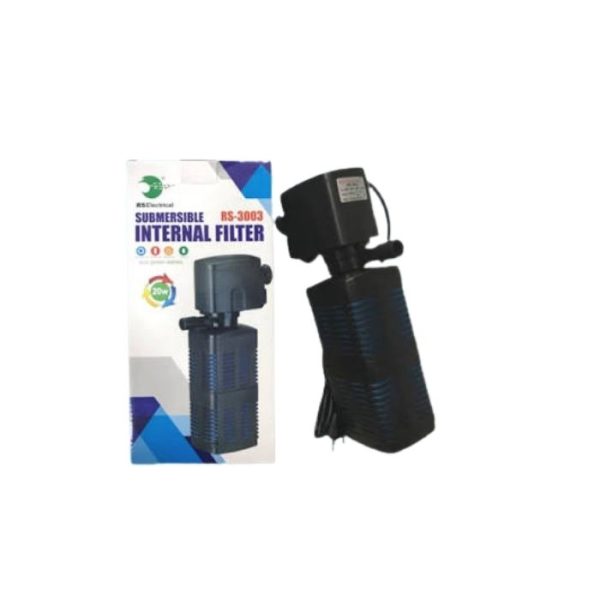 Rs-3003 İç Filtre 1750L/H 20W 125X56X255mm
